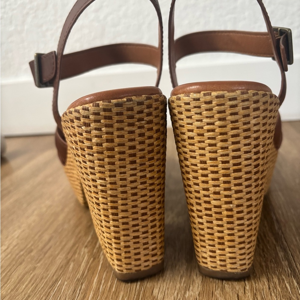 Kork-Ease Brown Platform Sandals - image 5